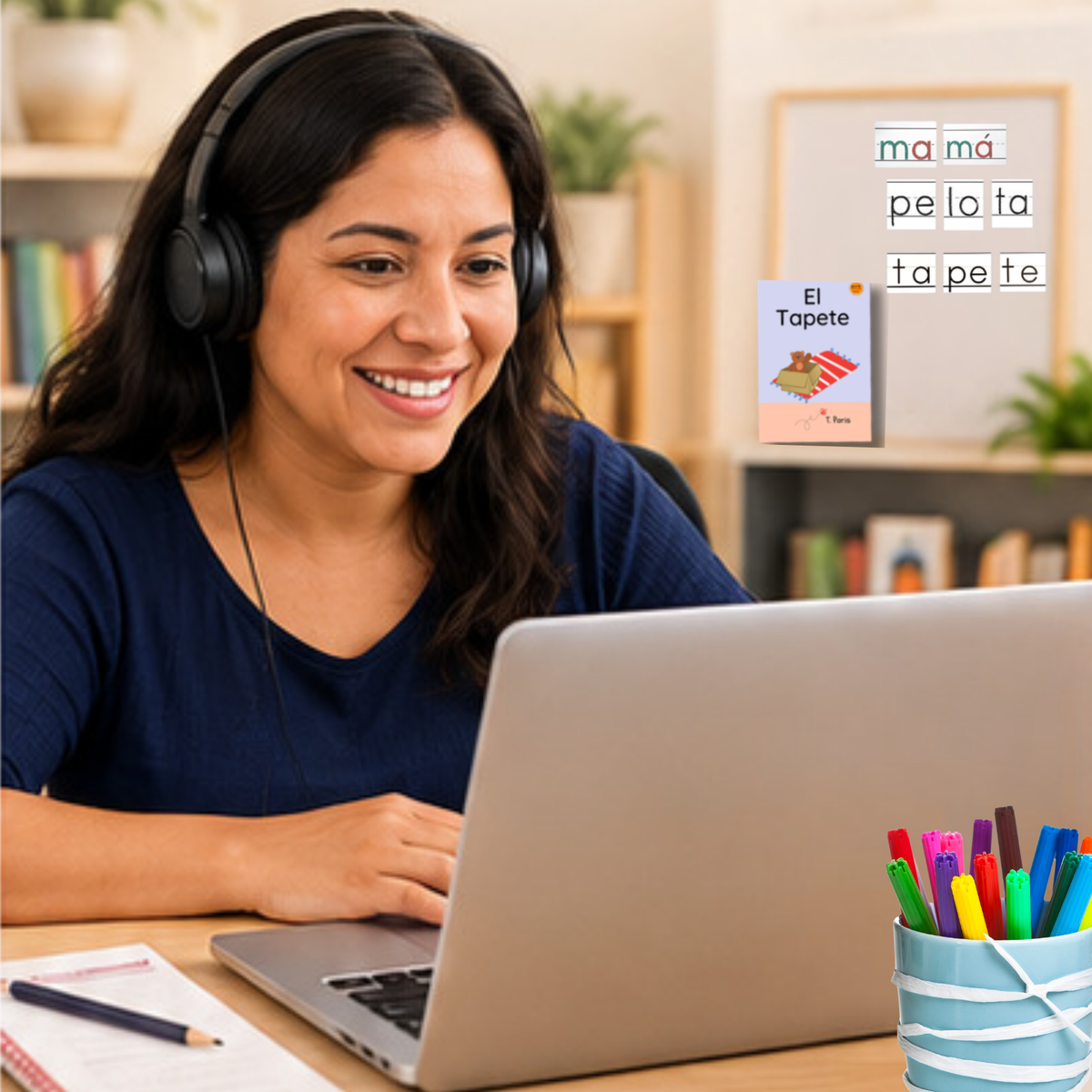 Spanish Decodable eBook Library | 30 Digital Books + Teaching Resources