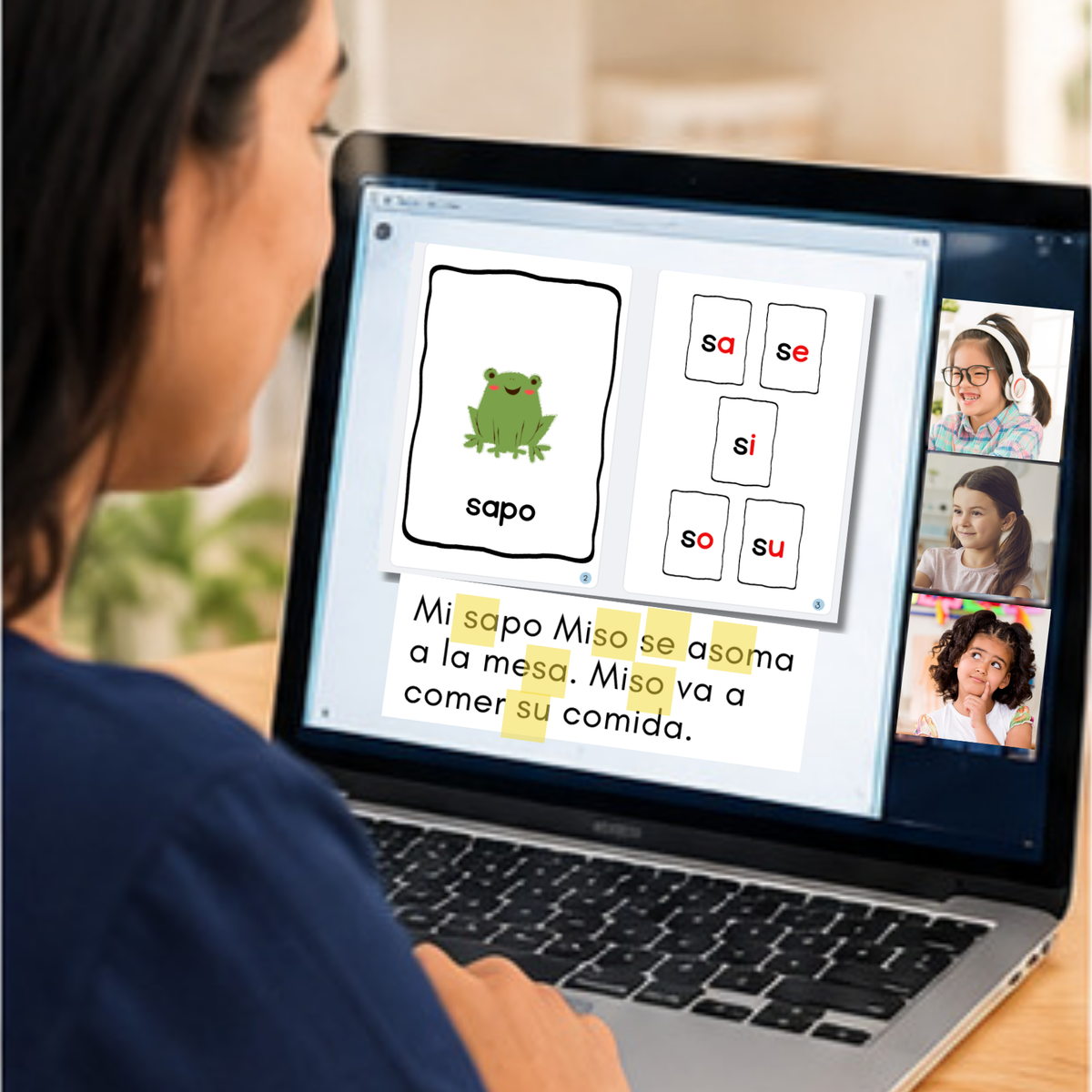 Spanish Decodable eBook Library | 30 Digital Books + Teaching Resources
