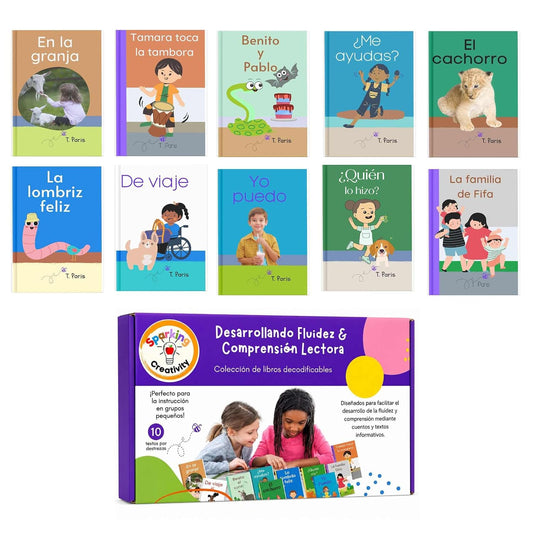 Spanish Decodable Books | Fluidez y Comprensión Oral | Set of 10