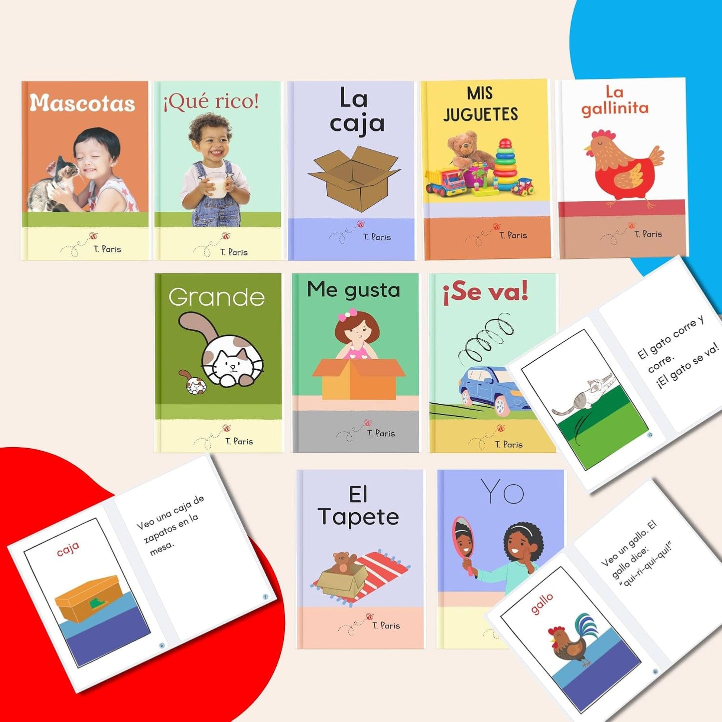 Spanish Decodable Books | Mezcla y Segmentación de Sílabas | Set of 10