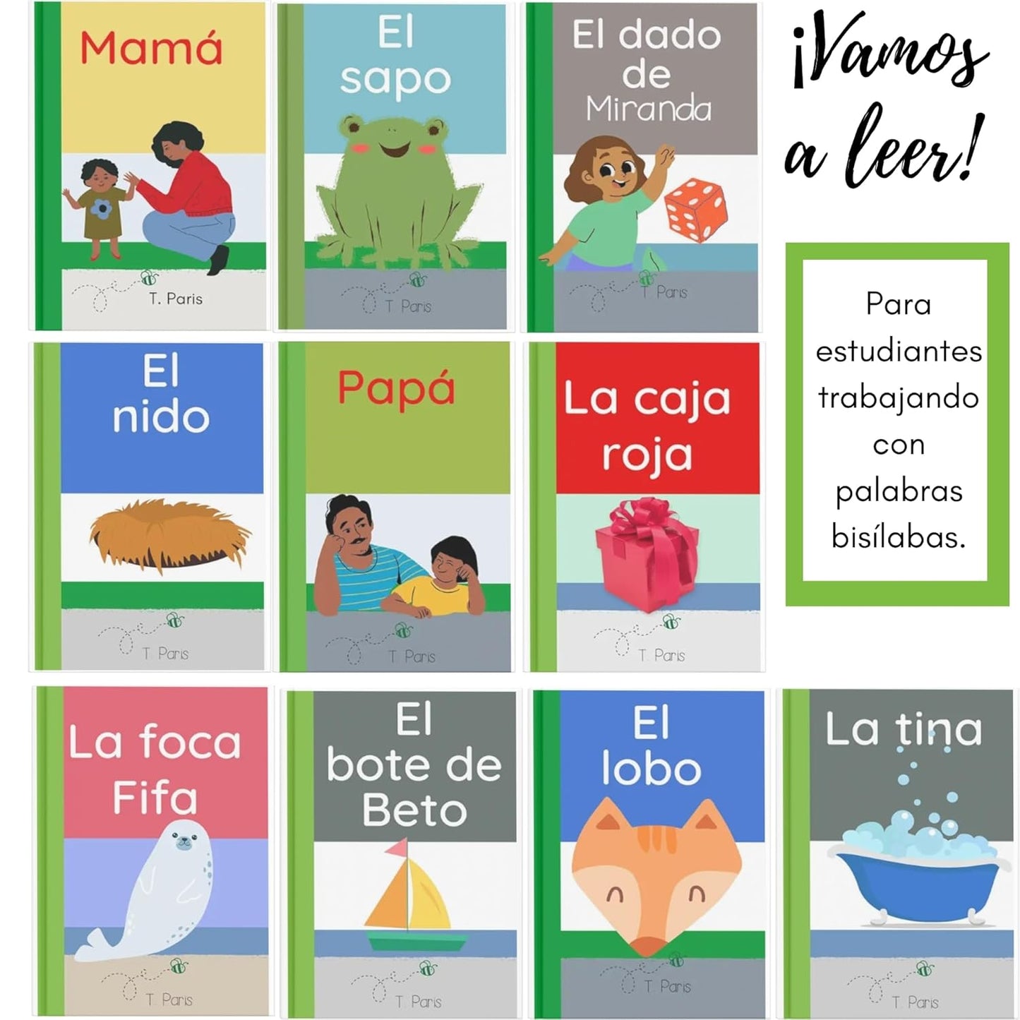 decodable book set in spanish