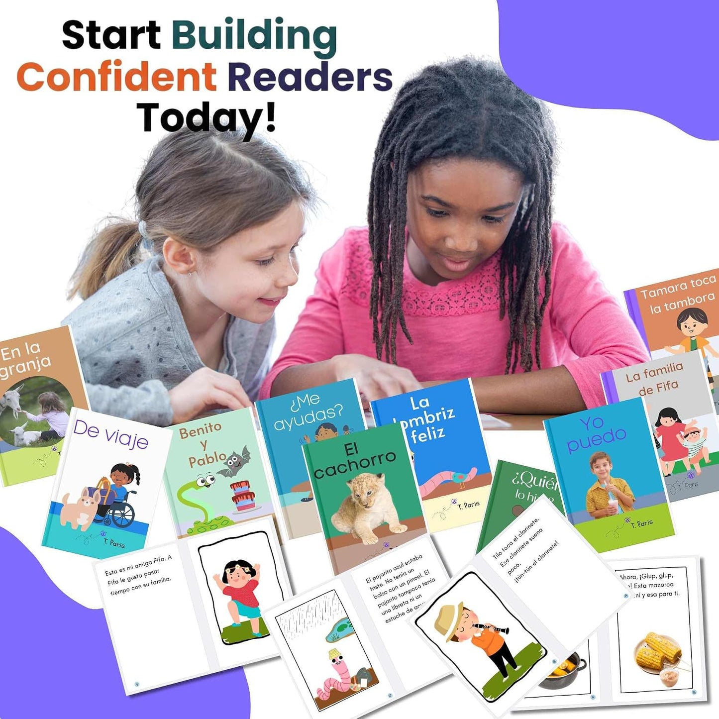 Spanish Decodable Books | Fluidez y Comprensión | Set of 10