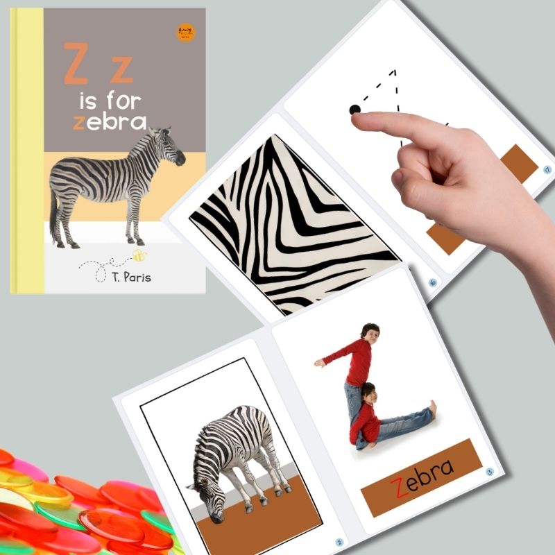 Z is for Zebra: Alphabet Learning Book for Kindergarten & Preschool | Letter Recognition & Phonics