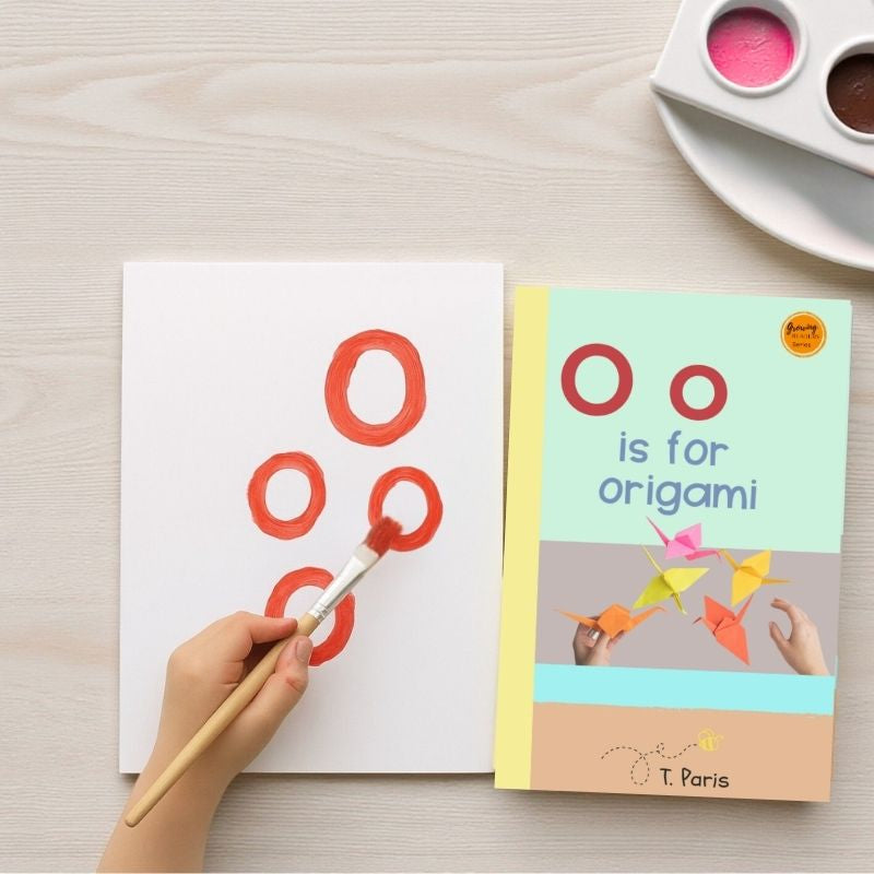 O is for Origami: Alphabet Learning Book for Kindergarten & Preschool | Letter Recognition & Phonics