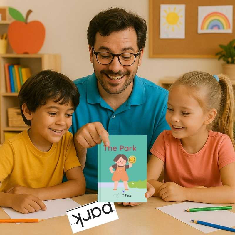 Decodable Reader for Fluency & Comprehension: The Park | Early Reading Practice