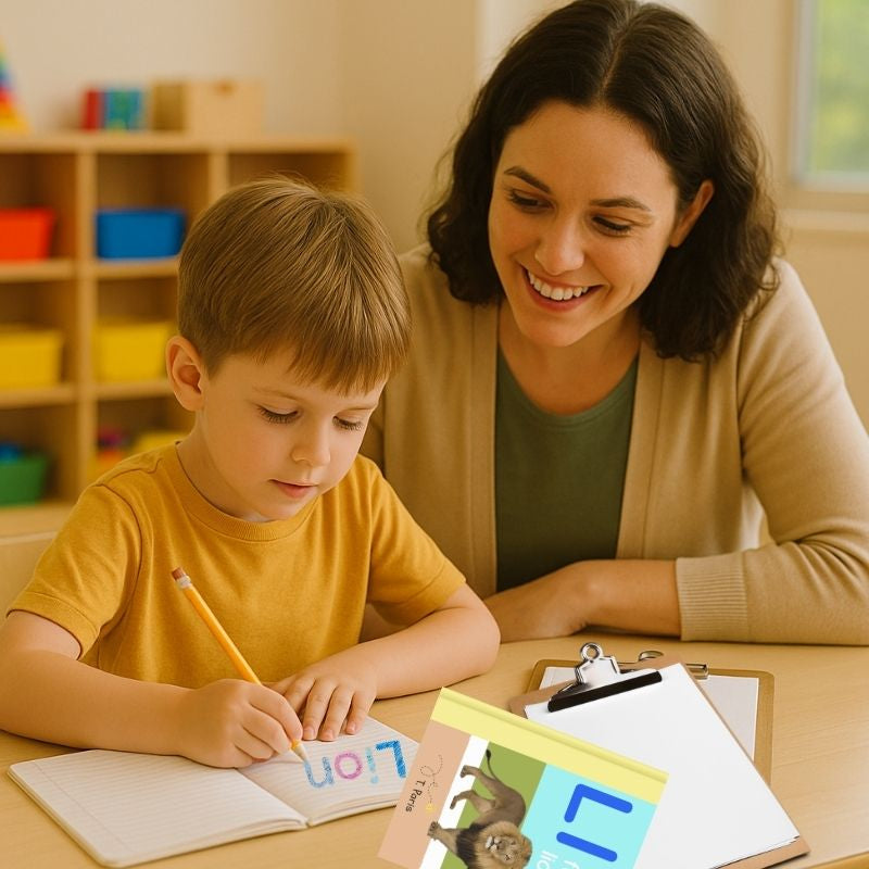 L is for Lion: Alphabet Learning Book for Kindergarten & Preschool | Letter Recognition & Phonics