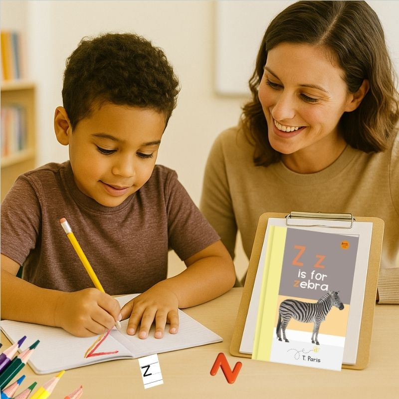 Z is for Zebra: Alphabet Learning Book for Kindergarten & Preschool | Letter Recognition & Phonics