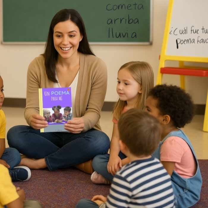 Spanish Decodable Poetry: Un Poema para Mí | K-2 Phonics