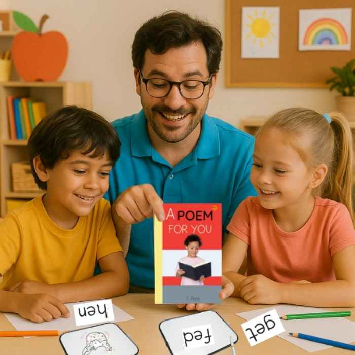 A Poem for You: Phonics Poetry Collection for Early Readers | Decodable Book for Kindergarten