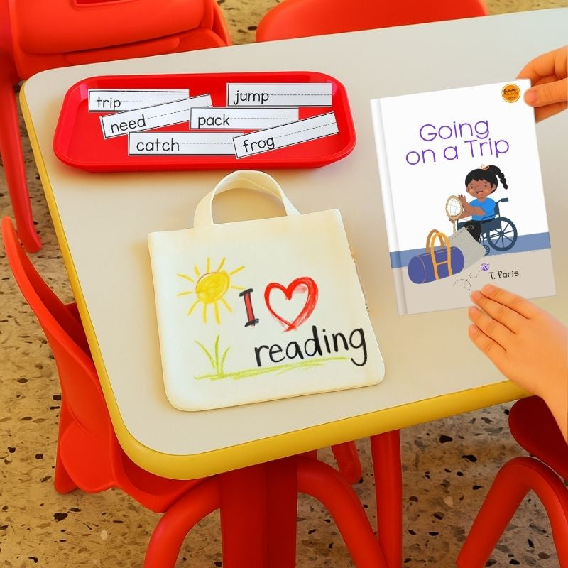 Decodable Reader for Fluency & Comprehension: Going on a Trip | Early Reading Practice