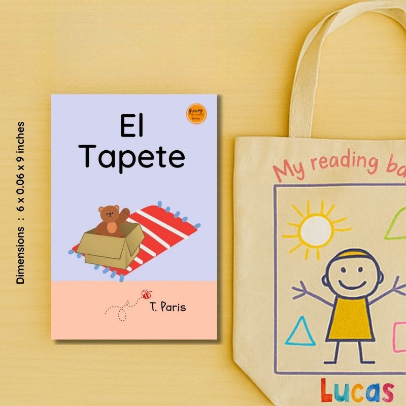 Decodable Spanish Book for Early Readers: El tapete