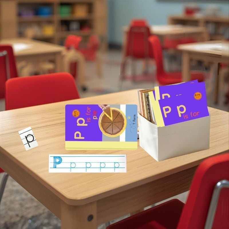 P is for Pie: Alphabet Learning Book for Kindergarten & Preschool | Letter Recognition & Phonics