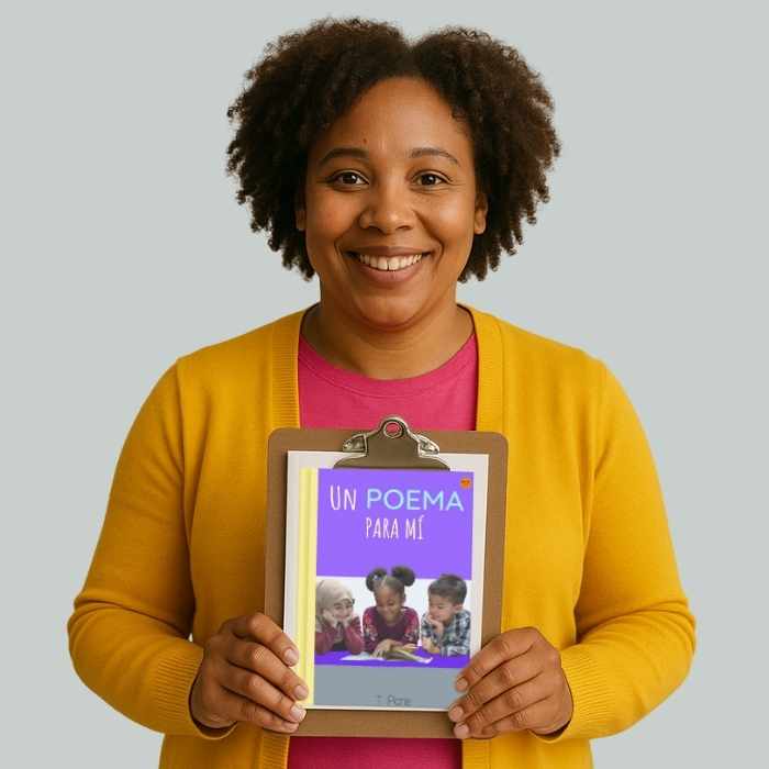 Spanish Decodable Poetry: Un Poema para Mí | K-2 Phonics