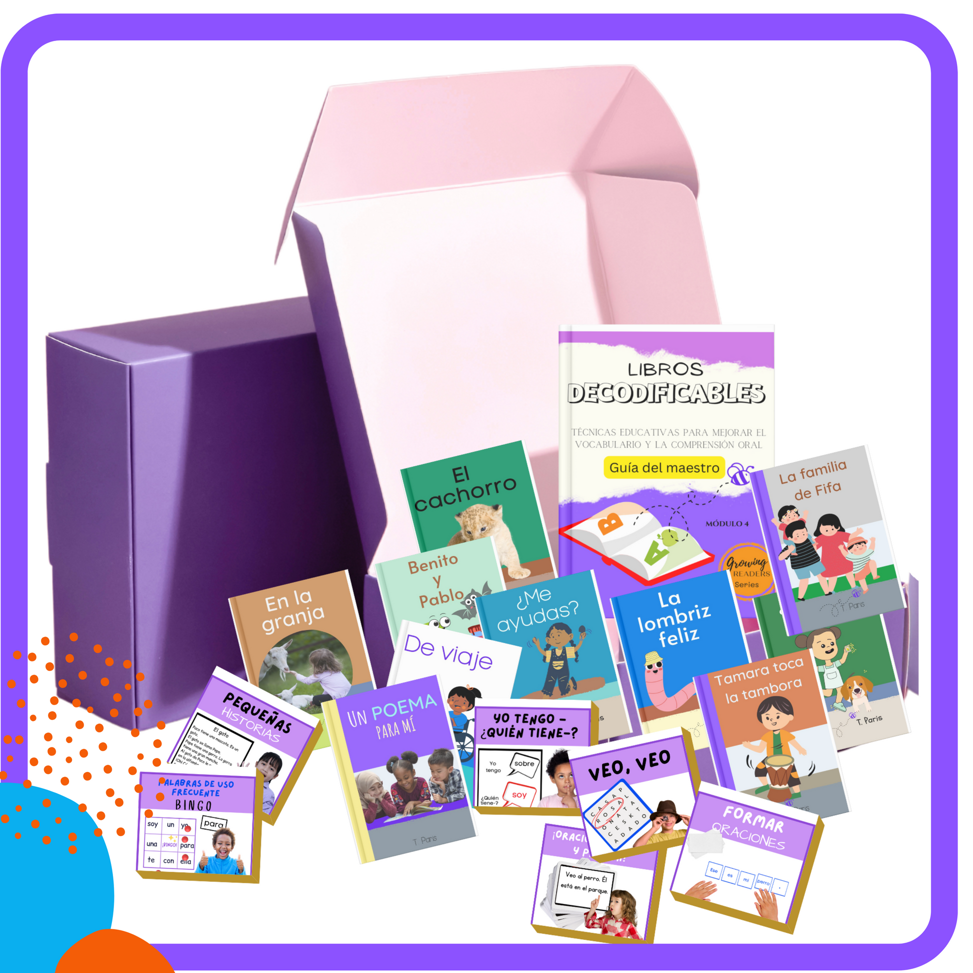 decodable kits with phonics games and activities