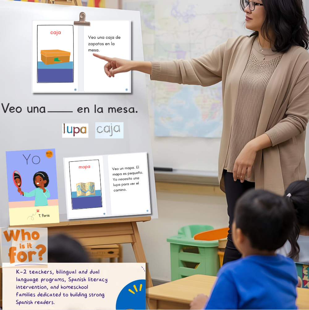 Spanish Decodable Books | Mezcla y Segmentación de Sílabas | Set of 10