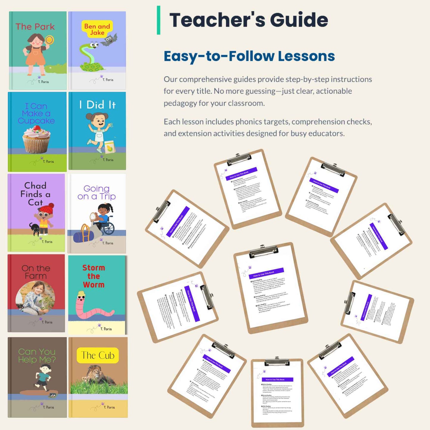 decodable readers with lesson plan