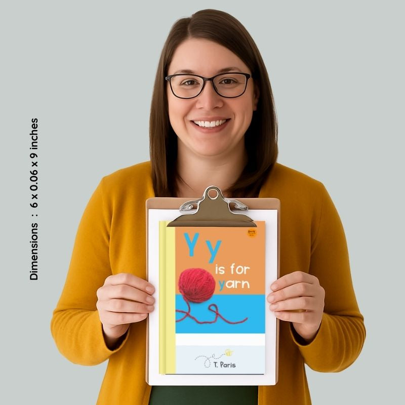 Y is for Yarn: Alphabet Learning Book for Kindergarten & Preschool | Letter Recognition & Phonics