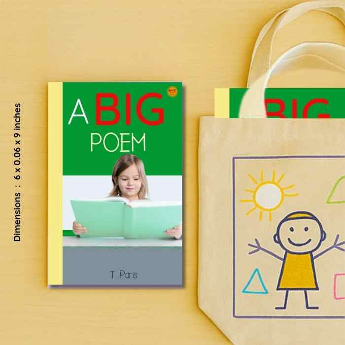 A Big Poem: Phonics Poetry Collection for Early Readers | Decodable Book for Kindergarten