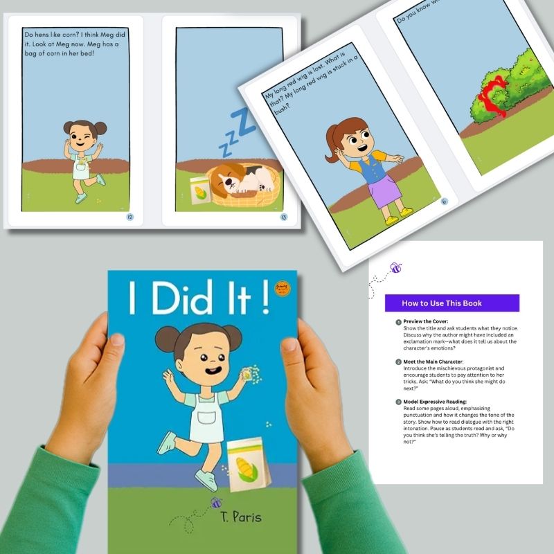 phonic book to help children learn to read