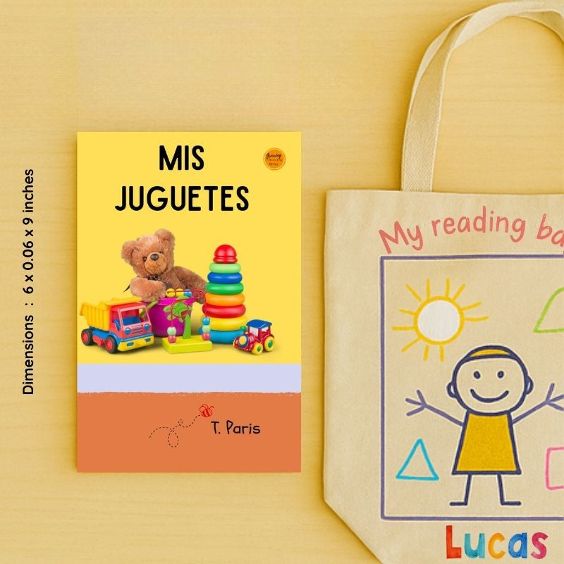 Decodable Spanish Book for Early Readers: Mis juguetes