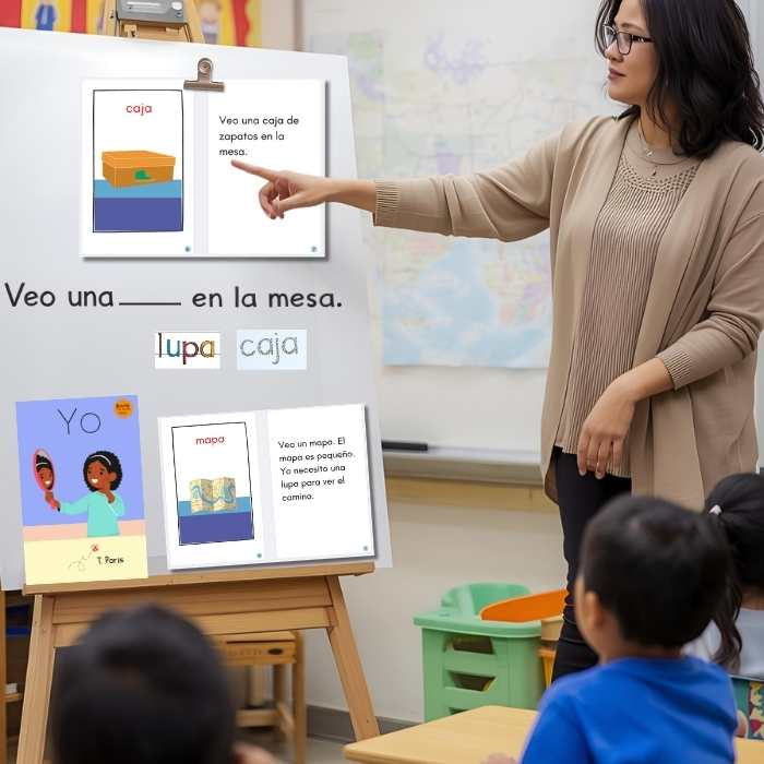 Yo: Libro Decodificable en Español | Mezcla y Segmentación de Sílabas para K-2