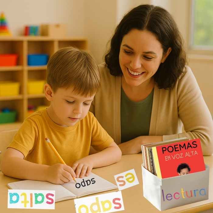 Poemas en Voz Alta | Poemario Decodificable en Español para K-2