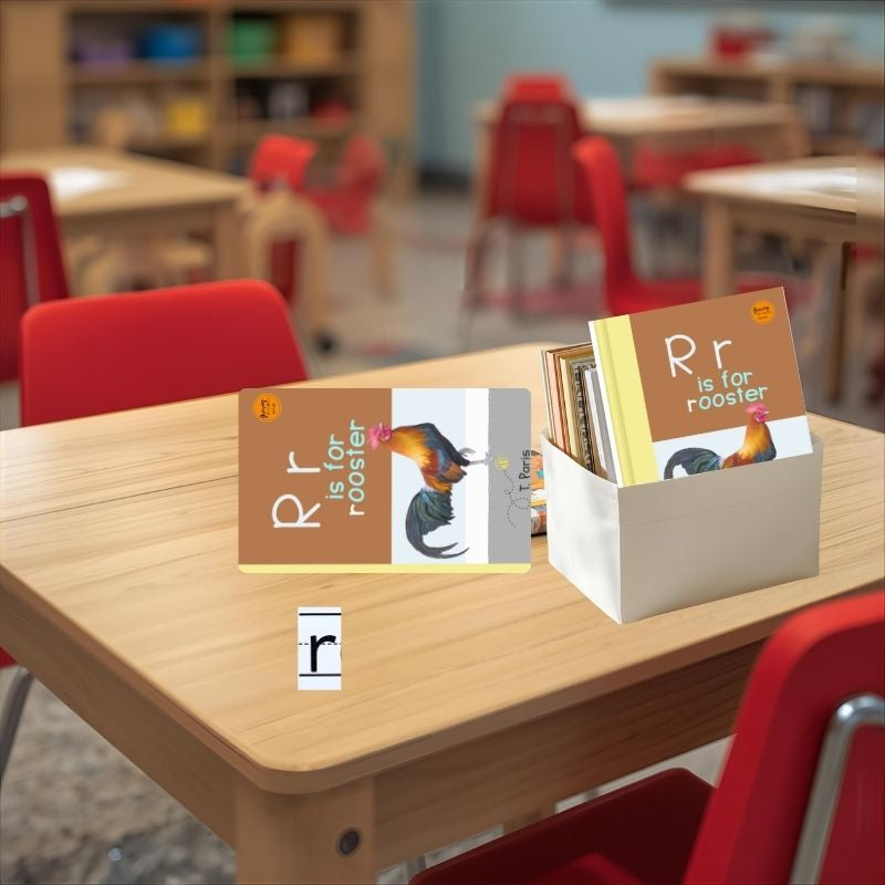 R is for Rooster: Alphabet Learning Book for Kindergarten & Preschool | Letter Recognition & Phonics