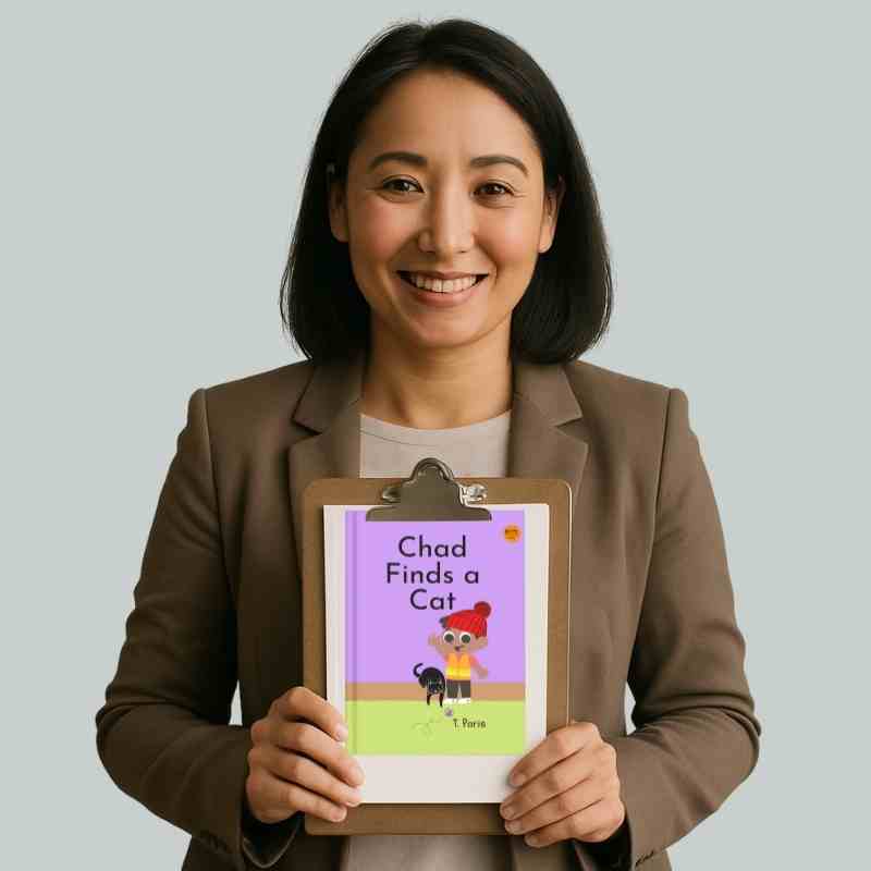 Chad Finds a Cat - Decodable Reader for Early Readers
