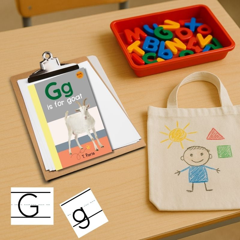 G is for Goat: Alphabet Learning Book for Kindergarten & Preschool | Letter Recognition & Phonics