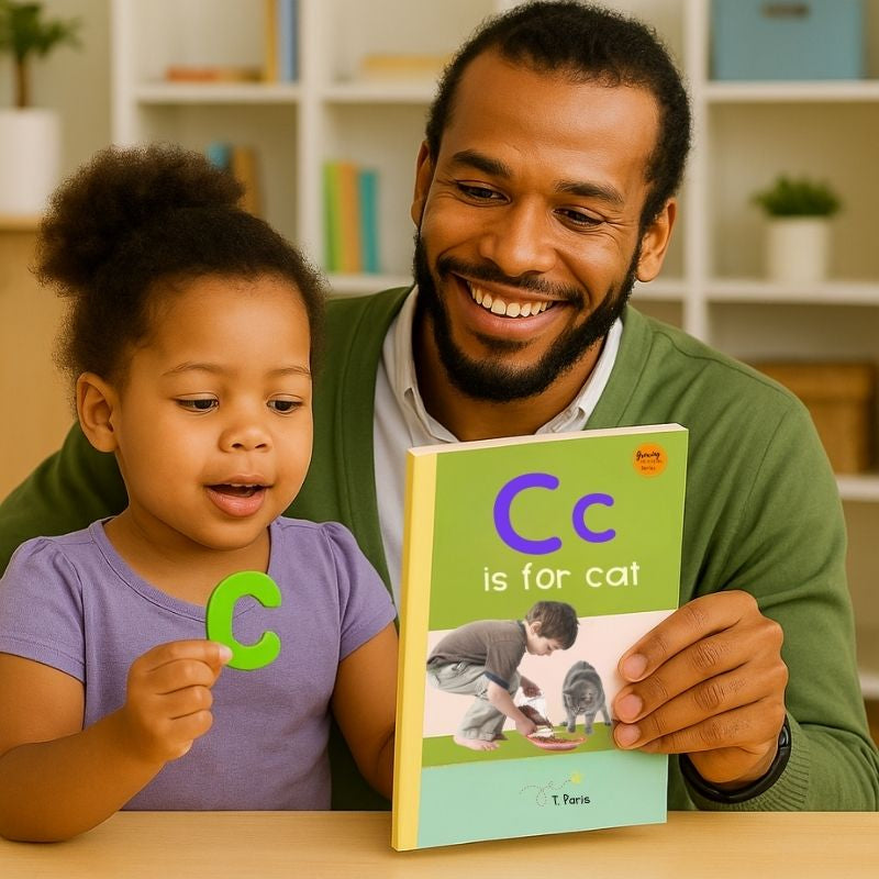C is for Cat: Alphabet Learning Book for Kindergarten & Preschool | Letter Recognition & Phonics
