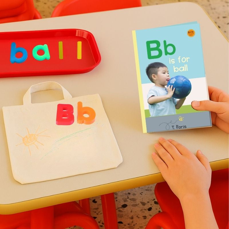 B is for Ball: Alphabet Learning Book for Kindergarten & Preschool | Letter Recognition & Phonics