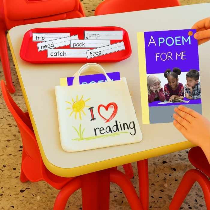 A Poem for Me: Phonics Poetry Collection for Early Readers | Decodable Book for Kindergarten