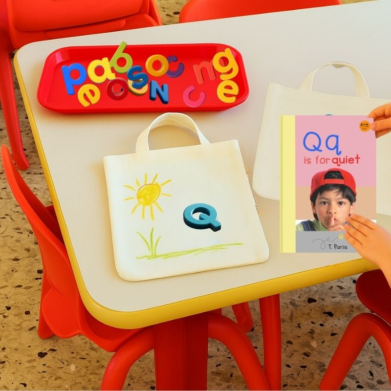 Q is for Quiet: Alphabet Learning Book for Kindergarten & Preschool | Letter Recognition & Phonics