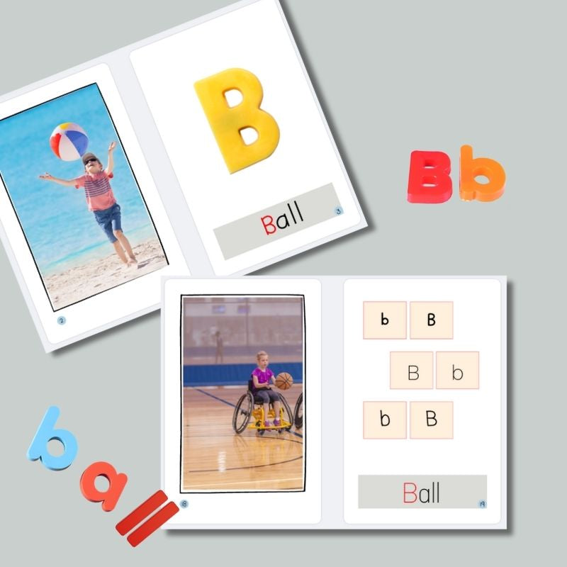 B is for Ball: Alphabet Learning Book for Kindergarten & Preschool | Letter Recognition & Phonics