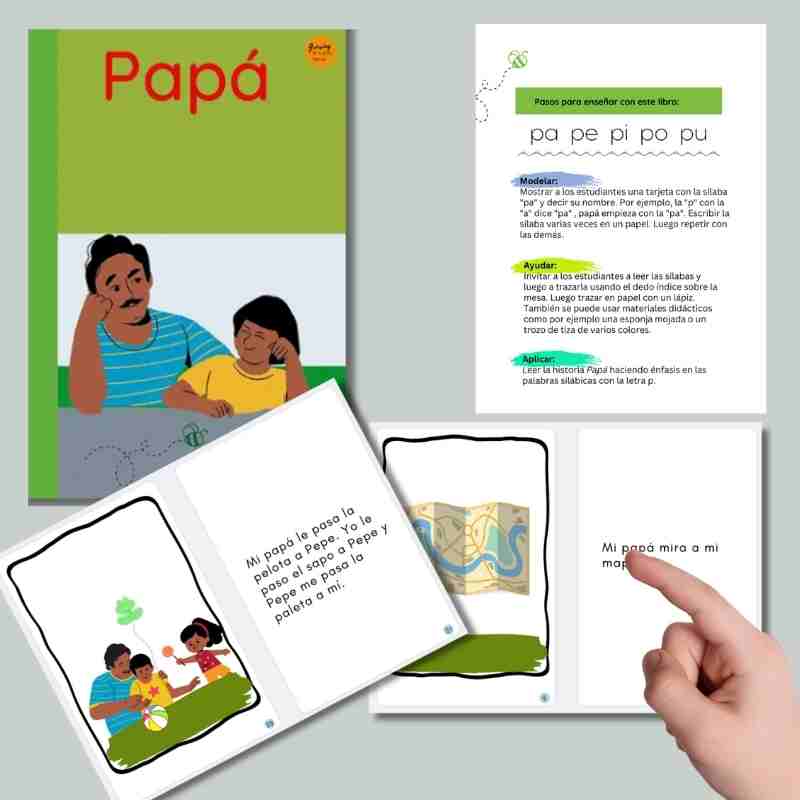 Phonics in Spanish: Papá