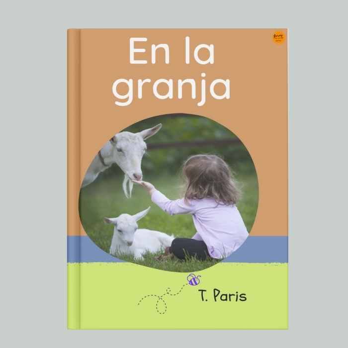 Portada del libro decodificable en español En la Granja mostrando la vida en la granja para estudiantes de K-2