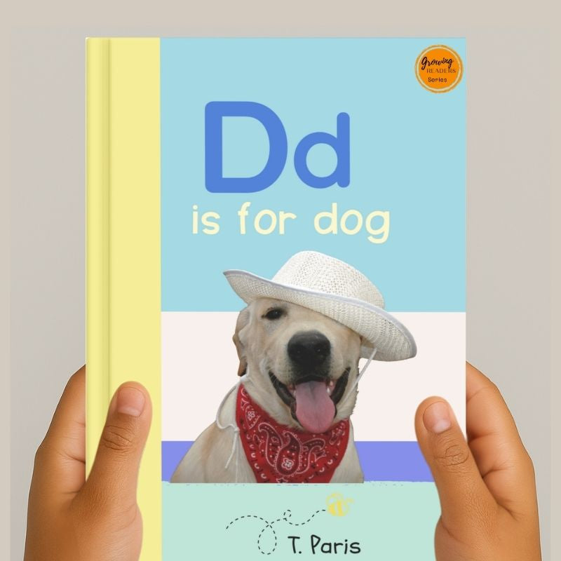 D is for Dog: Alphabet Learning Book for Kindergarten & Preschool | Letter Recognition & Phonics