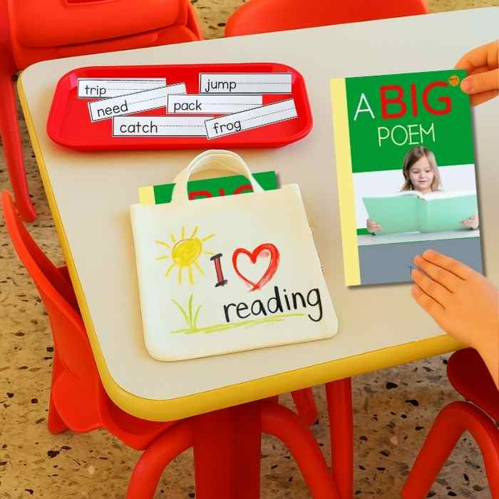 A Big Poem: Phonics Poetry Collection for Early Readers | Decodable Book for Kindergarten