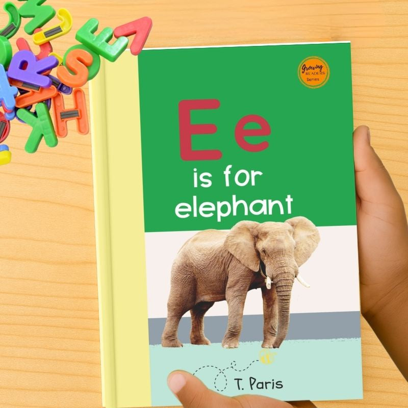 E is for Elephant: Alphabet Learning Book for Kindergarten & Preschool | Letter Recognition & Phonics