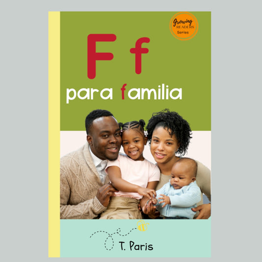 Spanish Phonics Book for Children – F para familia, Ages 3-6, Learn to Read