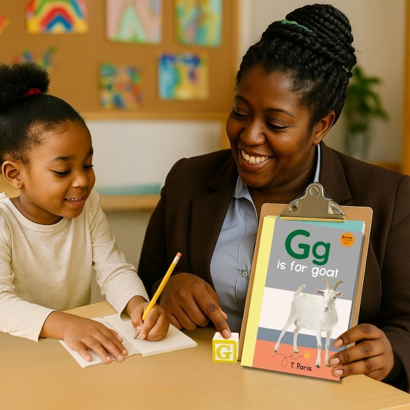 G is for Goat: Alphabet Learning Book for Kindergarten & Preschool | Letter Recognition & Phonics