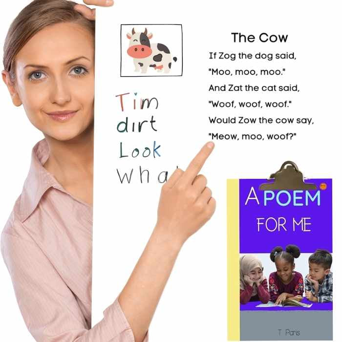 A Poem for Me: Phonics Poetry Collection for Early Readers | Decodable Book for Kindergarten