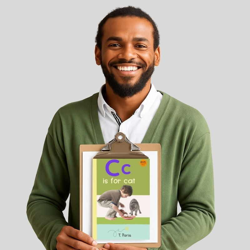 C is for Cat: Alphabet Learning Book for Kindergarten & Preschool | Letter Recognition & Phonics