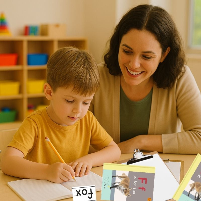 F is for Fox: Alphabet Learning Book for Kindergarten & Preschool | Letter Recognition & Phonics