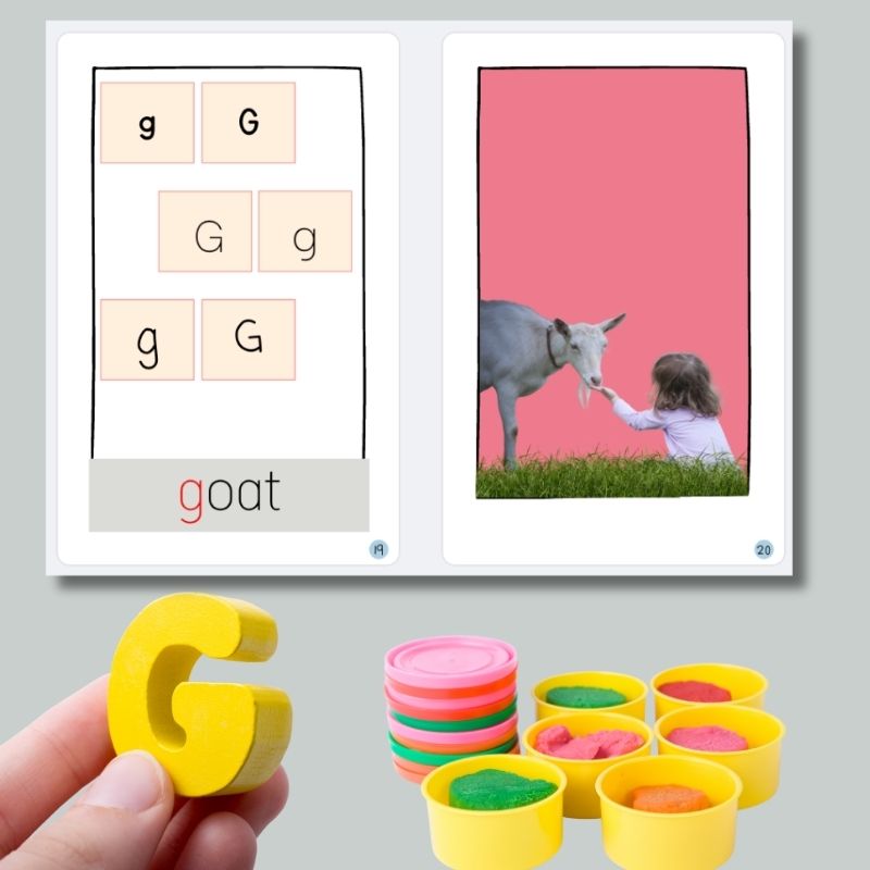 G is for Goat: Alphabet Learning Book for Kindergarten & Preschool | Letter Recognition & Phonics