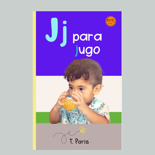 Spanish Phonics Book for Children – J para jugo , Ages 3-6, Learn to Read