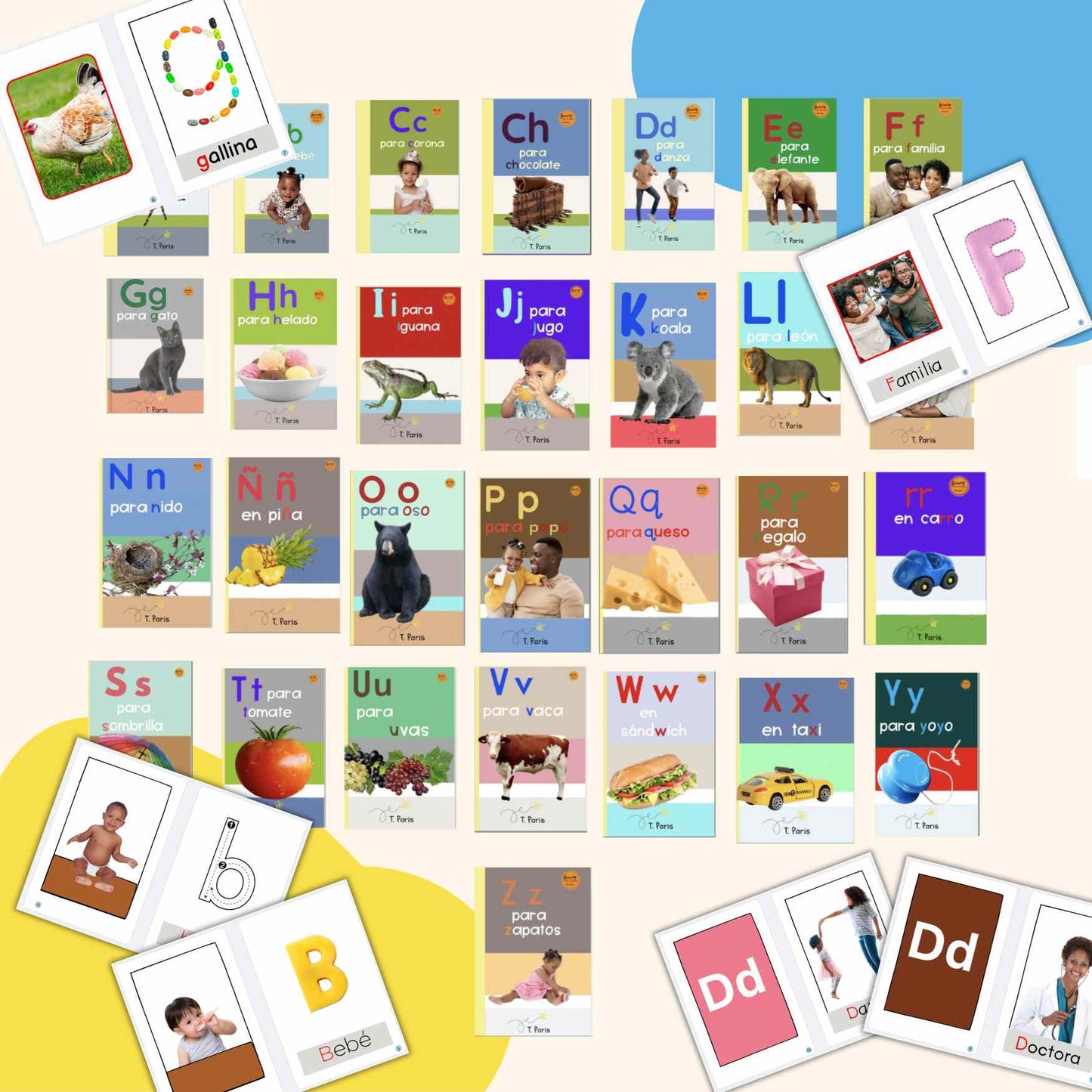 collection of spanish alphabet books for preschoolers