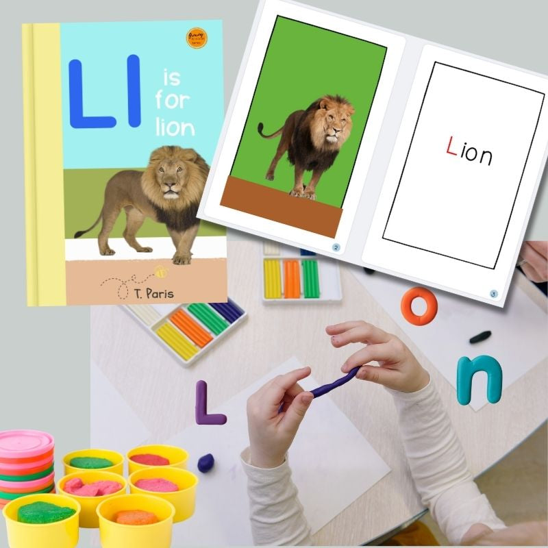L is for Lion: Alphabet Learning Book for Kindergarten & Preschool | Letter Recognition & Phonics