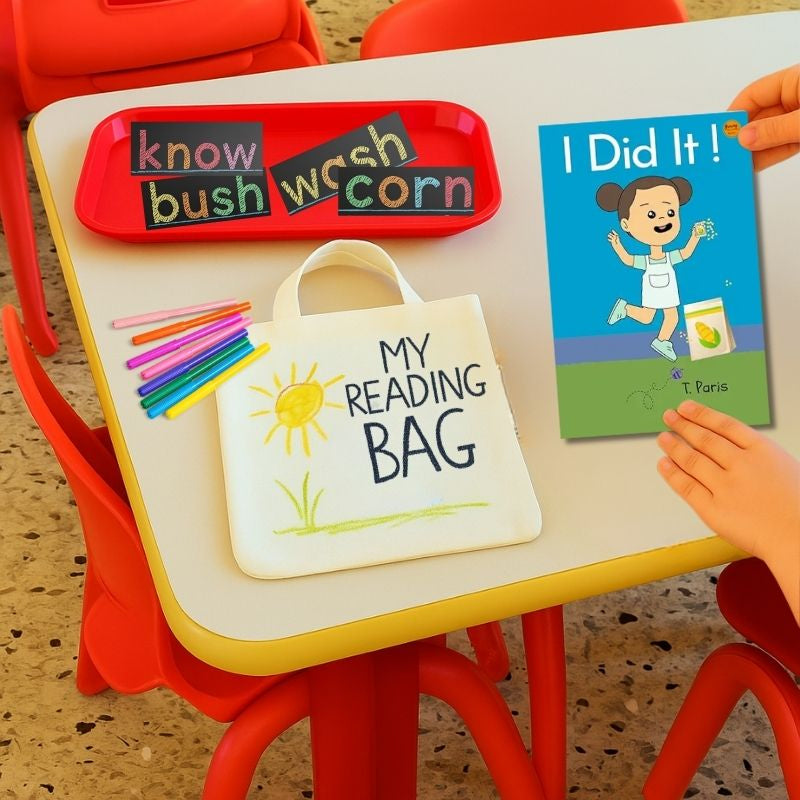 decodable story for children to read during quiet reading or small group instruction.