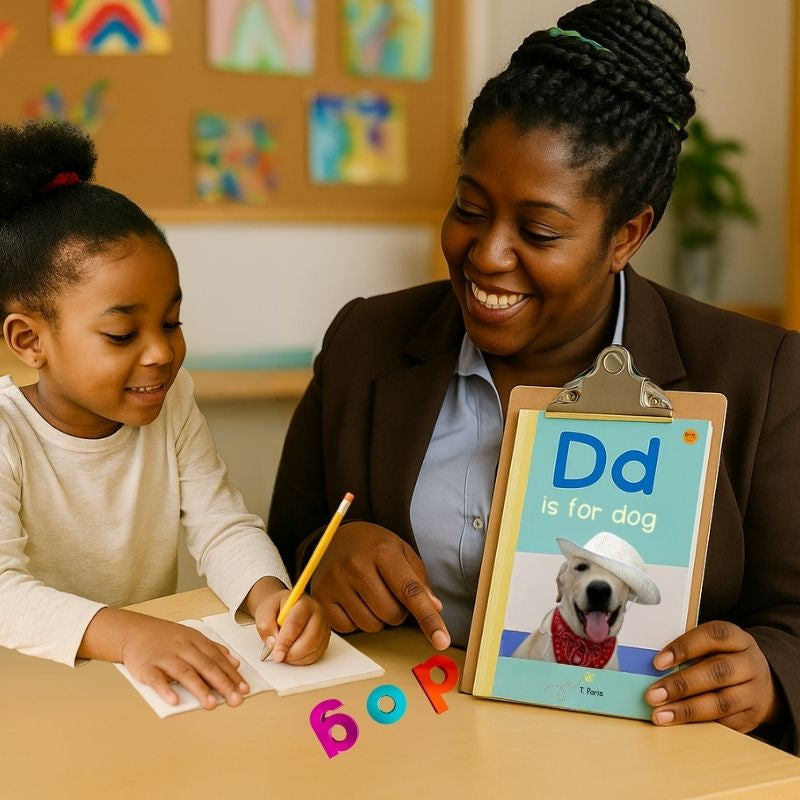 D is for Dog: Alphabet Learning Book for Kindergarten & Preschool | Letter Recognition & Phonics